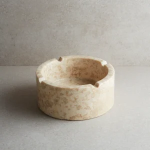 Marble Ashtray (Cream)（大理石烟灰缸（奶油色））